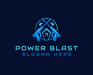 Power Washing Hydro Cleaning logo design