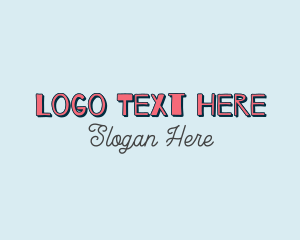 Shop - Playful Cartoon Wordmark logo design
