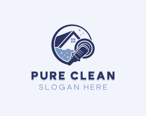 Cleaning Polishing Buffer logo design