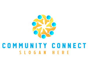 Social Welfare Community Team logo design