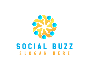 Social Welfare Community Team logo design