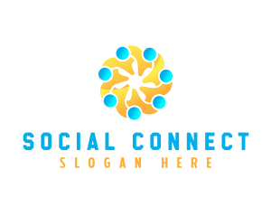 Social Welfare Community Team logo design