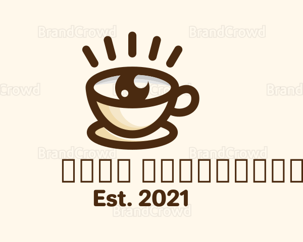Brewed Coffee Eye Logo