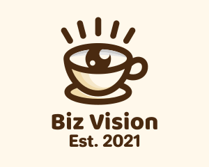 Brewed Coffee Eye logo design