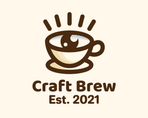 Brewed Coffee Eye logo design