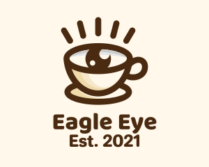 Brewed Coffee Eye logo design