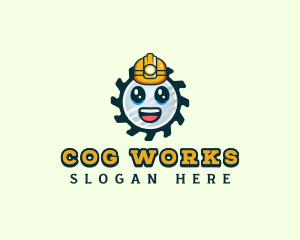 Cog Gear Engineer logo design