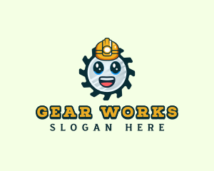 Cog Gear Engineer logo design