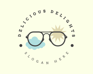 Beach Fashion Sunglass logo design