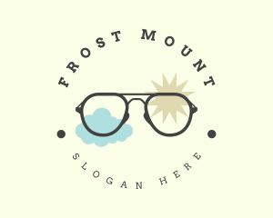 Beach Fashion Sunglass logo design