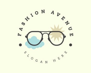 Beach Fashion Sunglass logo design