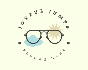 Beach Fashion Sunglass logo design