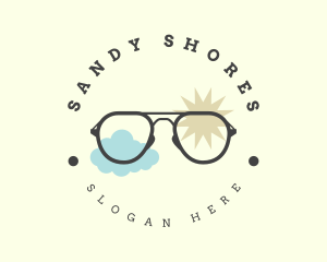 Beach - Beach Fashion Sunglass logo design