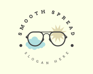 Beach Fashion Sunglass logo design