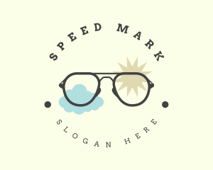 Beach Fashion Sunglass logo design