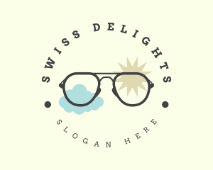 Beach Fashion Sunglass logo design