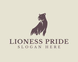 Wildlife Fierce Lioness logo design