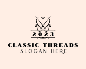 Needle Thread Yarn logo design