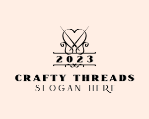 Needle Thread Yarn logo design