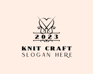 Needle Thread Yarn logo design