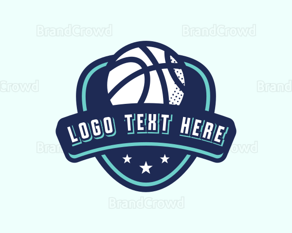 Basketball Sport League Logo