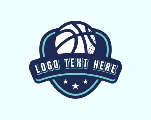 Mvp - Basketball Sport League logo design