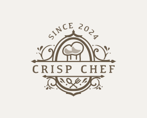 Gourmet Cuisine Restaurant logo design