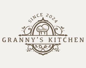 Gourmet Cuisine Restaurant logo design