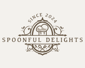 Gourmet Cuisine Restaurant logo design