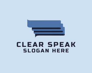 Social Speech Bubble logo design