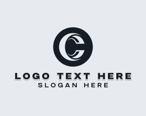 Lettermark - Company Firm Letter C logo design