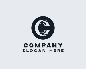 Company Firm Letter C logo design