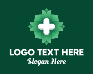 Flower - Green Flower Medical Pharmacy logo design