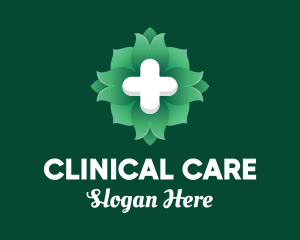 Green Flower Medical Pharmacy logo design