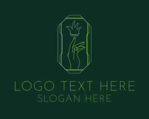 Hand - Grass Hand Garden Landscaper logo design