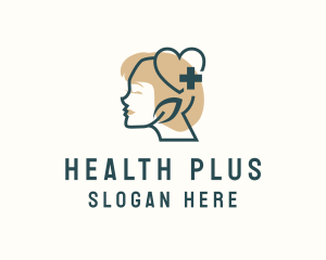 Woman Mental Healthcare logo design