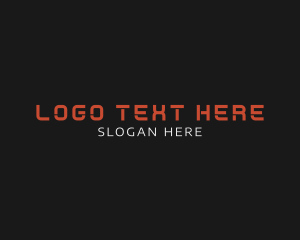 Modern - Stencil Tech Brand logo design