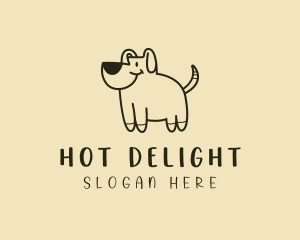 Dog Pet Grooming logo design