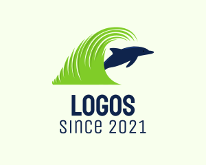 Field - Dolphin Lawn Care logo design