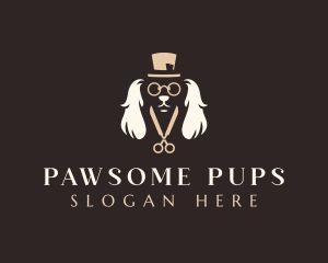 Pet Dog Groomer logo design