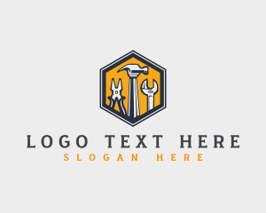 Hardware - Construction Tools Renovation logo design