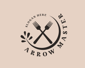 Restaurant Fork Cutlery Logo