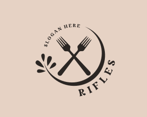 Restaurant Fork Cutlery Logo