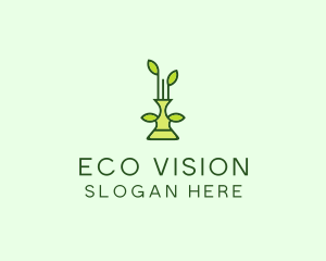 Gardening Plant Vase logo design