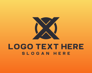 Marketing - Technology Software Letter X logo design
