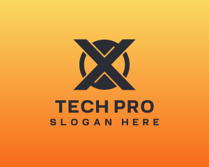 Technology - Technology Software Letter X logo design