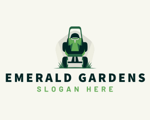 Lawn Mower Equipment logo design