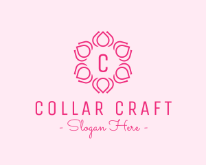 Flower Wreath Wedding Planner logo design