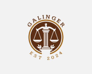 Justice Law Pillar Logo