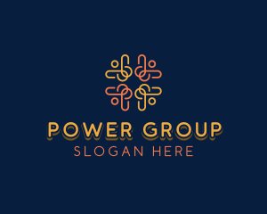 Group - People Group Association logo design